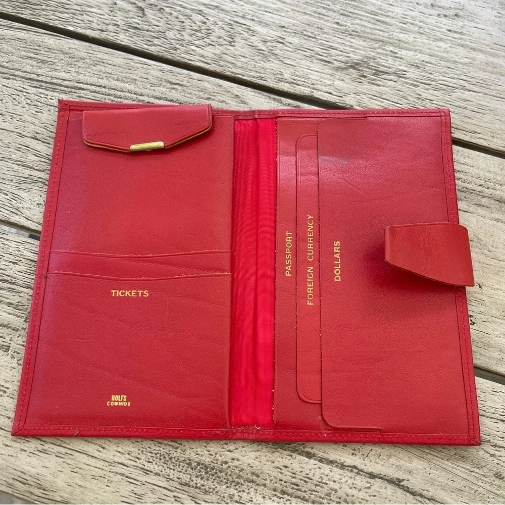 Rolf’s Vintage Red Women's Travel Wallet